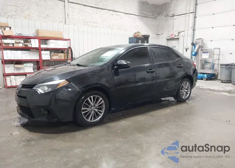 2014 Toyota Corolla Le Plus z USA, uszkodzony, nr VIN 2T1BURHE4EC117188